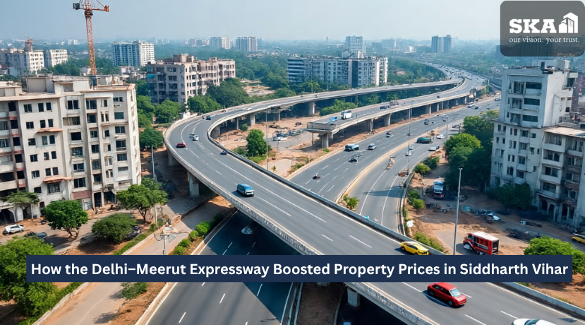 How the Delhi–Meerut Expressway Boosted Property Prices in Siddharth Vihar