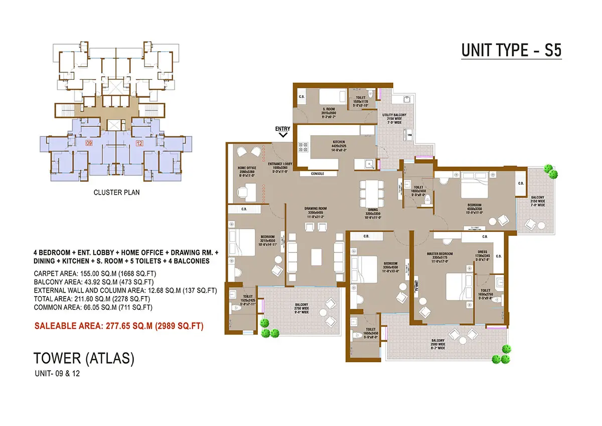 SKA Atlantis - Floor Plan 3