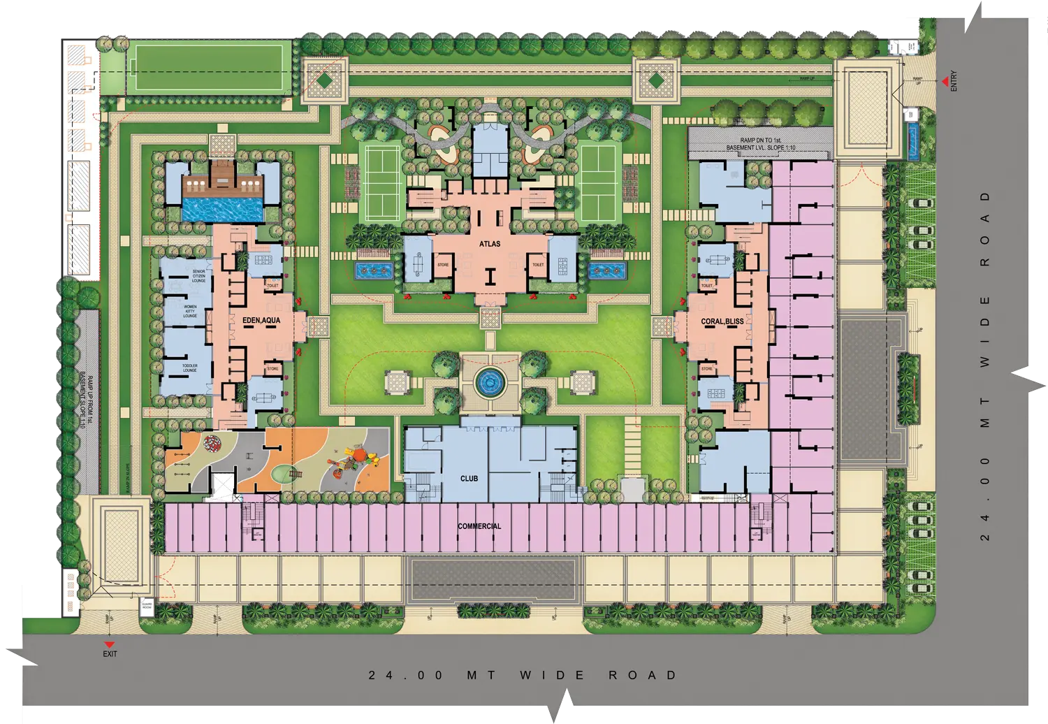 SKA Atlantis - Site Map 1